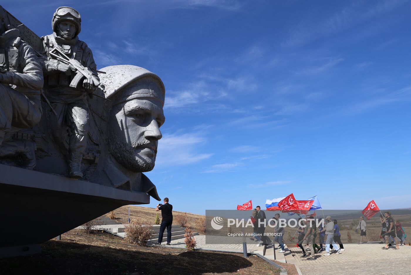 Автопробег в честь Дня освобождения Донбасса