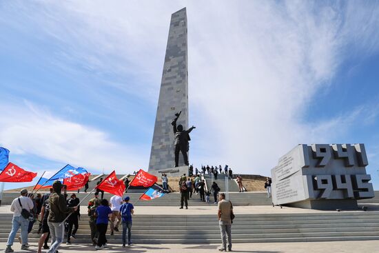 Автопробег в честь Дня освобождения Донбасса