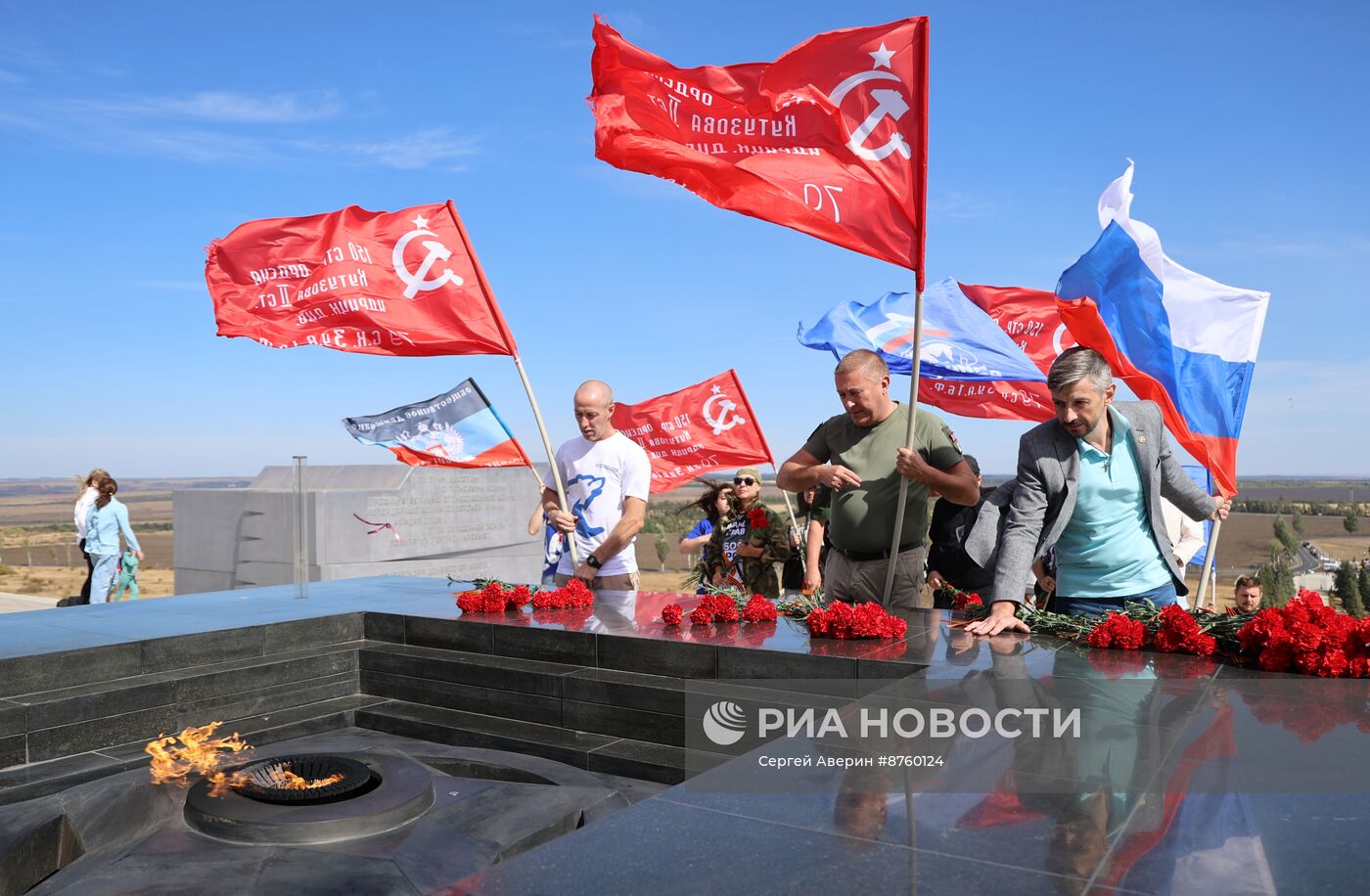 Автопробег в честь Дня освобождения Донбасса