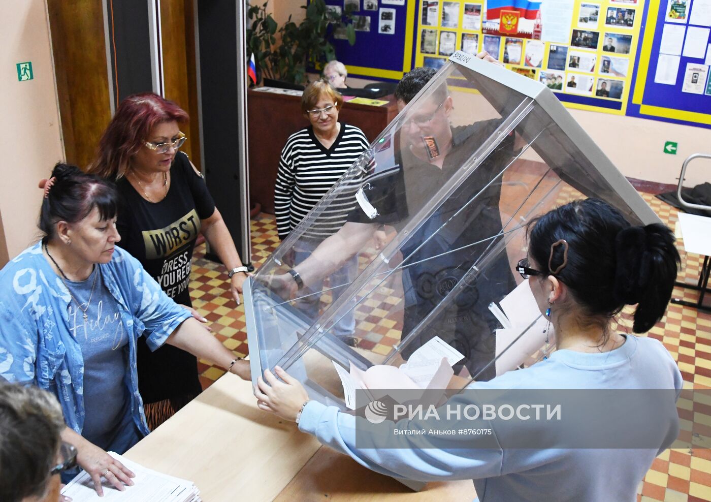 Подсчет голосов на выборах в единый день голосования