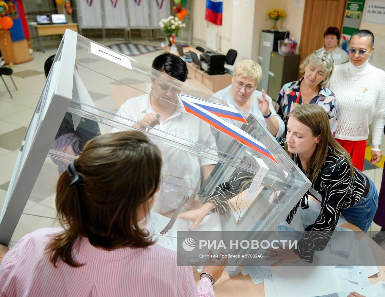 Подсчет голосов на выборах в единый день голосования