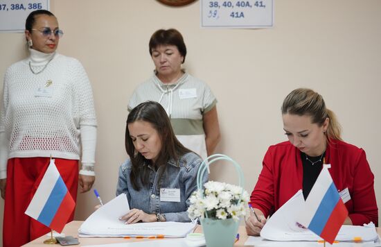 Подсчет голосов на выборах в единый день голосования