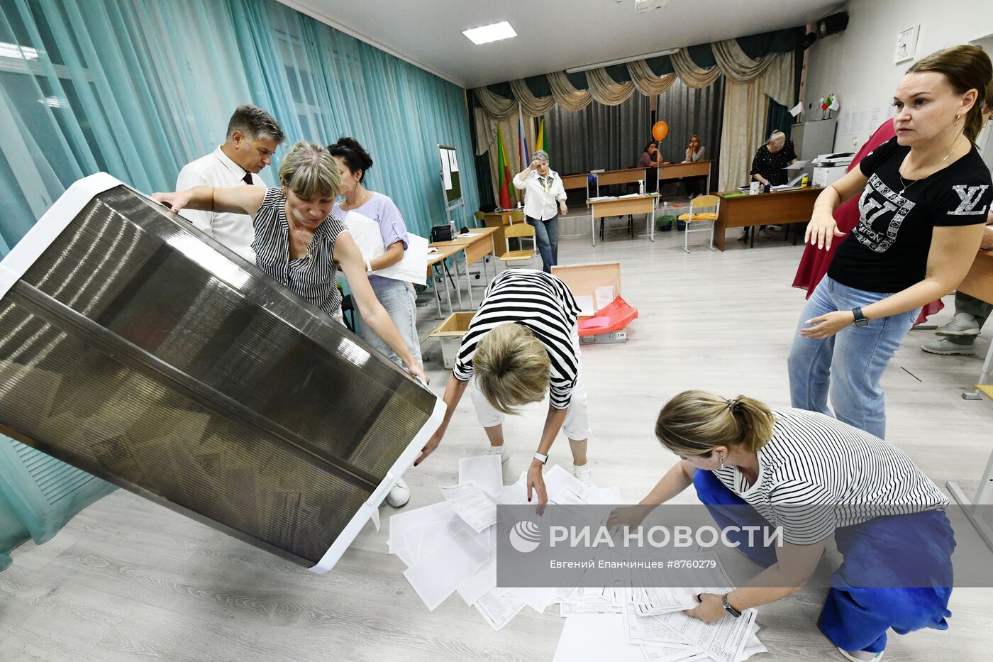 Подсчет голосов на выборах в единый день голосования