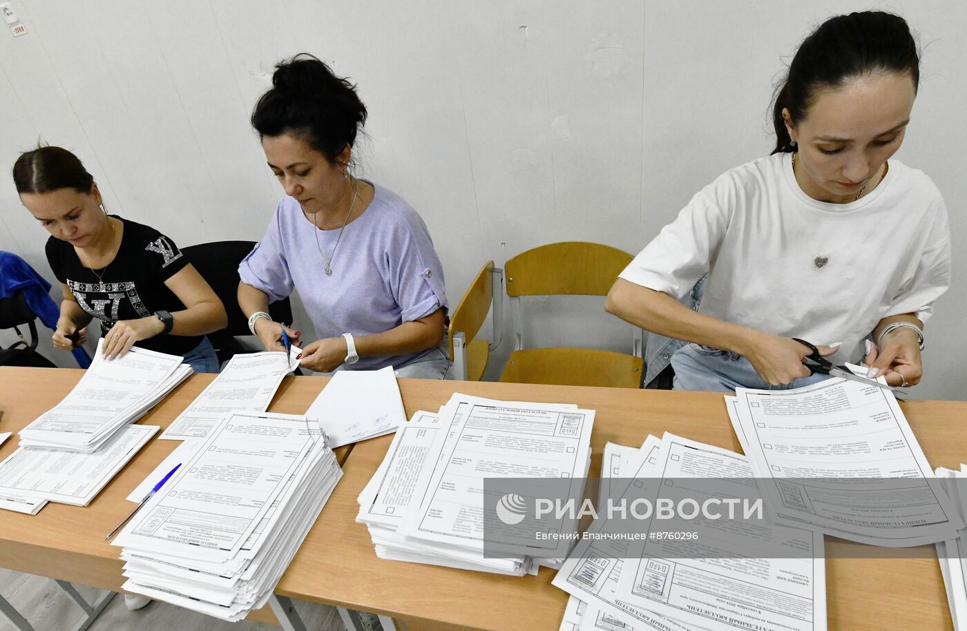 Подсчет голосов на выборах в единый день голосования