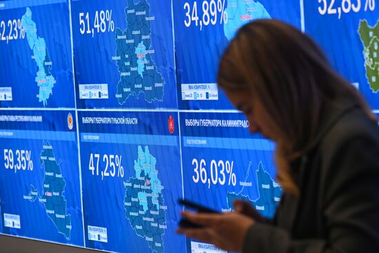 Работа Информационного центра ЦИК РФ