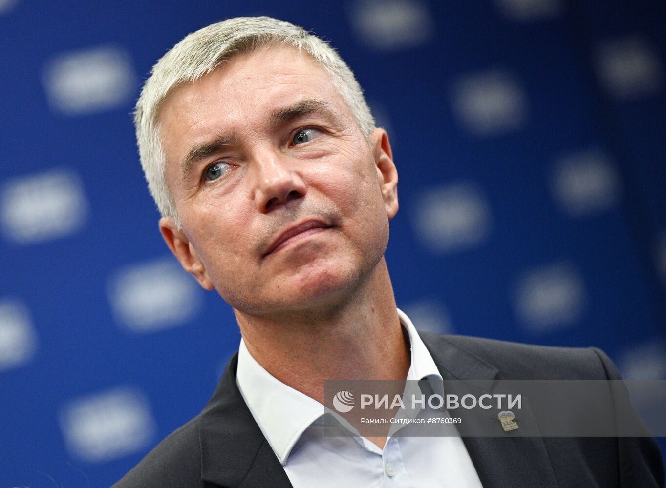 Оглашение предварительных итогов выборов в штабе партии "Единая Россия"