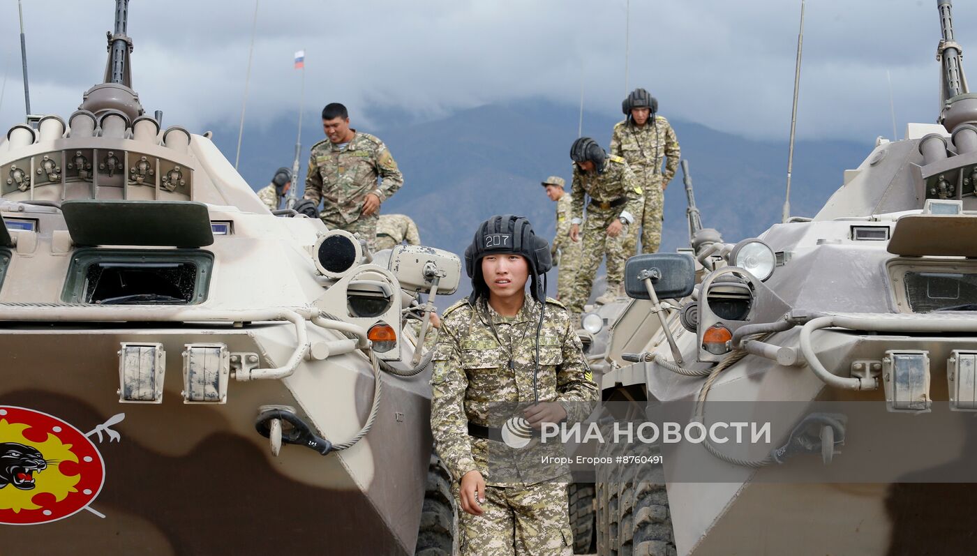 Военные учения стран ОДКБ "Взаимодействие-2024"