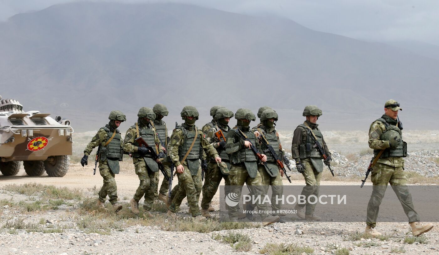 Военные учения стран ОДКБ "Взаимодействие-2024"