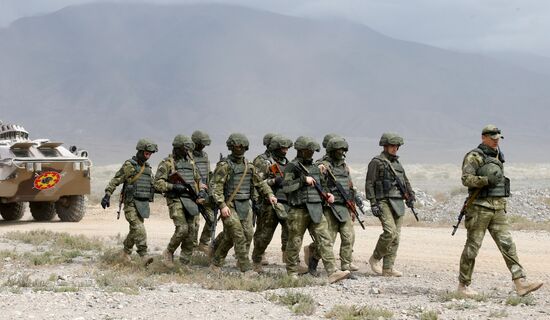 Военные учения стран ОДКБ "Взаимодействие-2024"