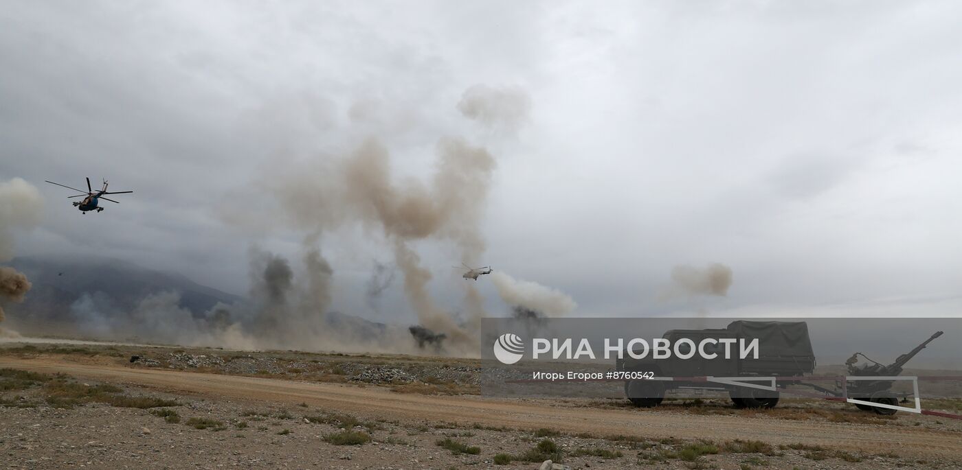 Военные учения стран ОДКБ "Взаимодействие-2024"