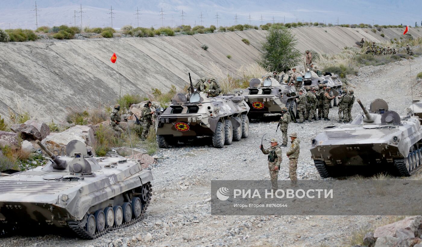 Военные учения стран ОДКБ "Взаимодействие-2024"