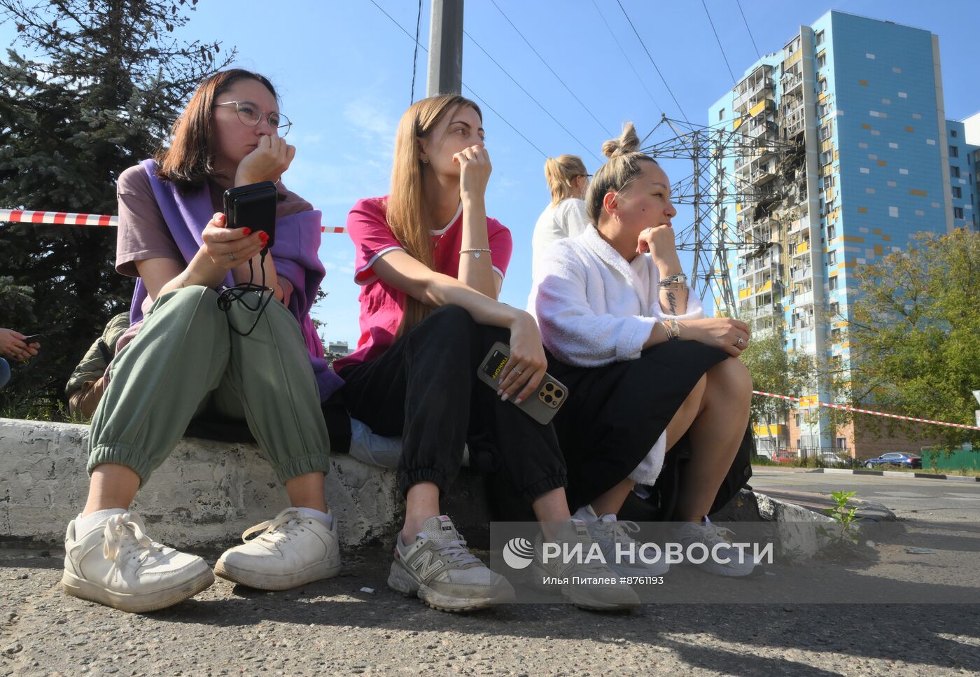 Последствия атаки БПЛА в Раменском