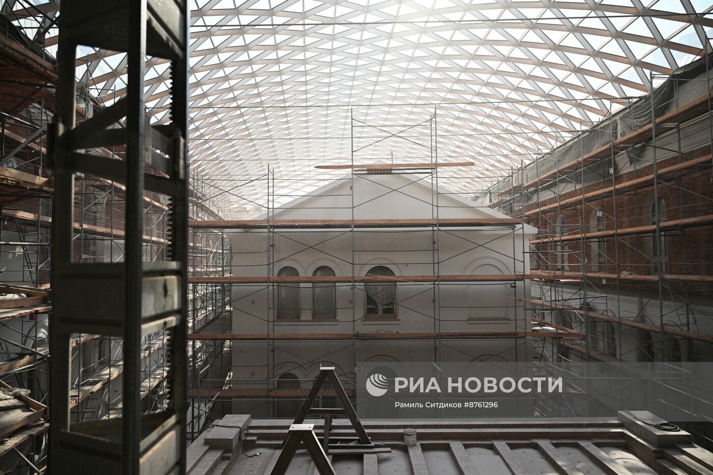 Завершение строительных работ в Политехническом музее