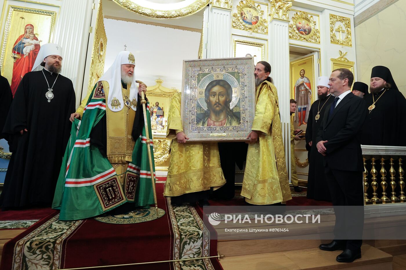 Рабочая поездка зампреда Совбеза РФ Д. Медведева в Санкт-Петербург