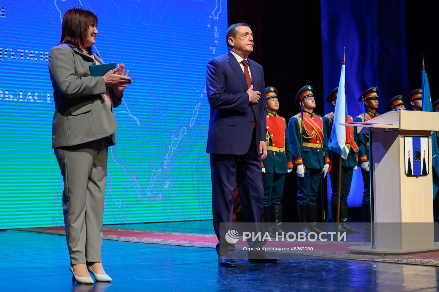 Инаугурация губернатора Сахалинской области В. Лимаренко