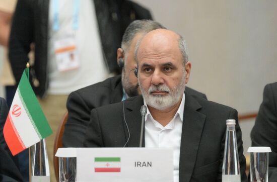 Открытие встречи Высоких представителей государств БРИКС, курирующих вопросы безопасности
Али Ахмадиан, секретарь Высшего совета национальной безопасности Ирана Место: Россия, Санкт-Петербург. Автор: Алексей Даничев. Встреча Высоких представителей государств БРИКС и БРИКС плюс, курирующих вопросы безопасности