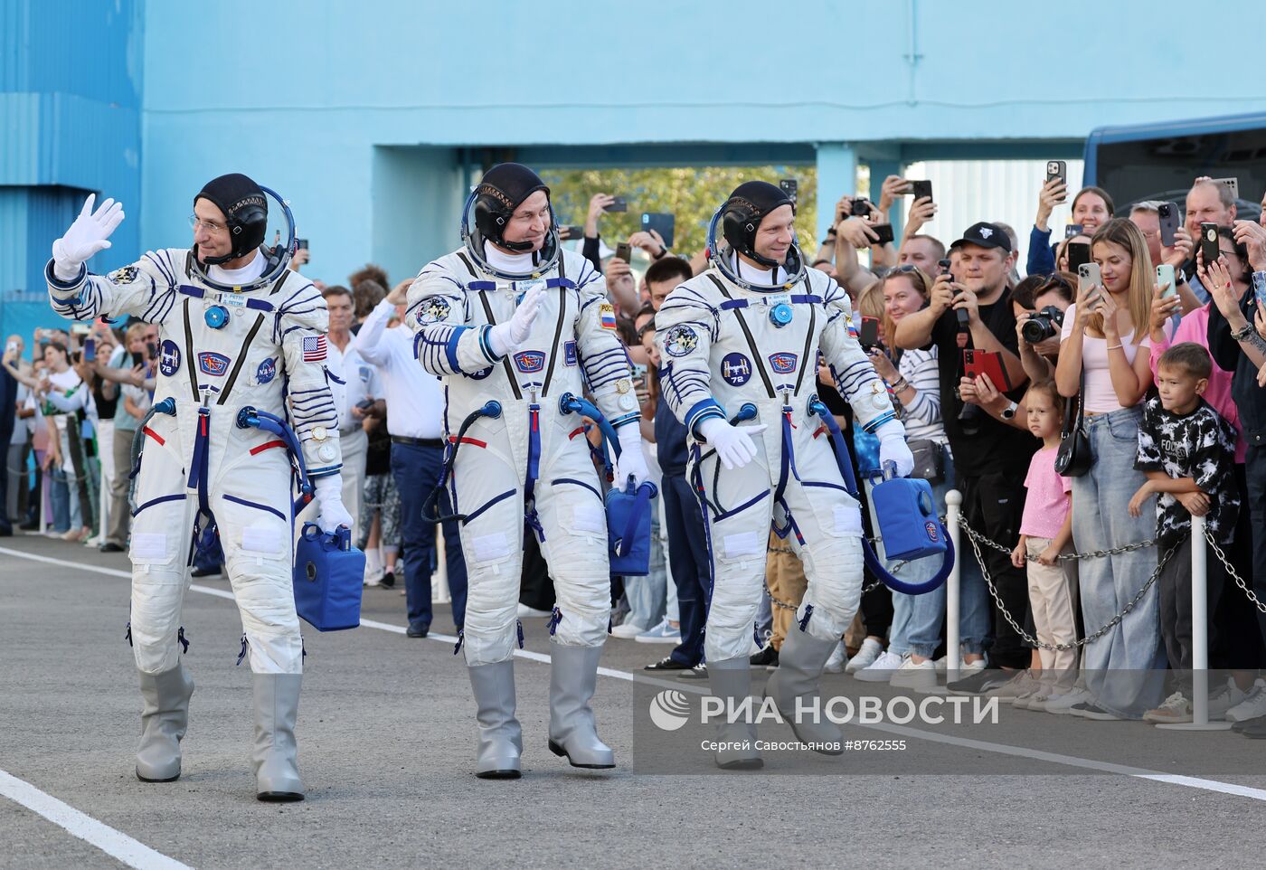 Пуск РН "Союз-2.1а" с кораблем "Союз МС-26" с космодрома Байконур