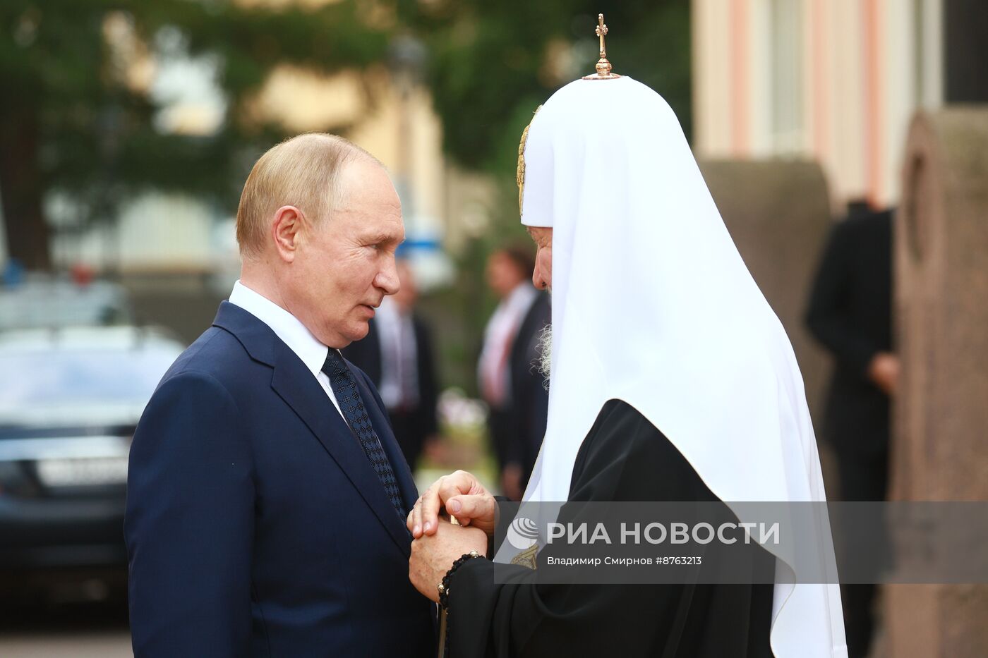 Рабочая поездка президента Владимира Путина в Санкт-Петербург