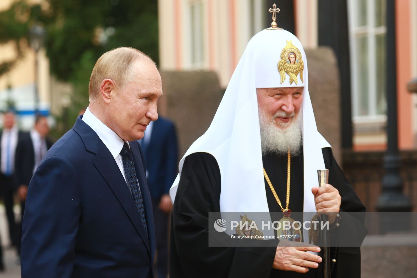 Рабочая поездка президента Владимира Путина в Санкт-Петербург