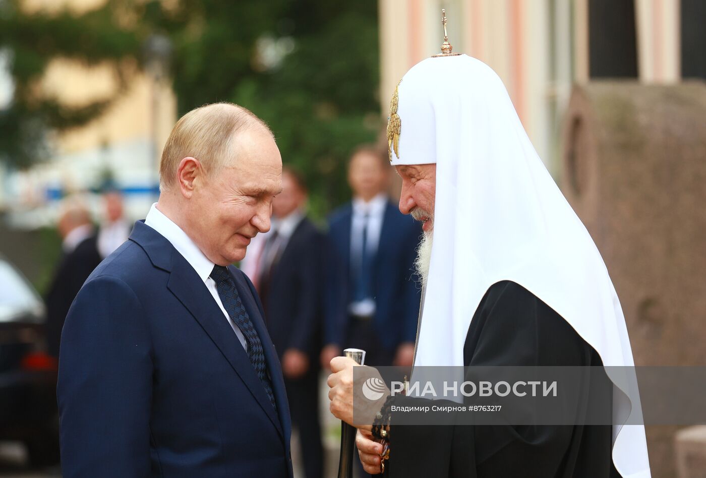 Рабочая поездка президента Владимира Путина в Санкт-Петербург