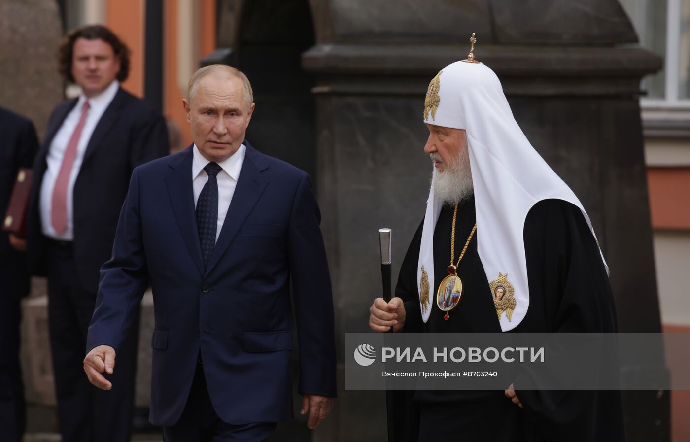 Рабочая поездка президента Владимира Путина в Санкт-Петербург