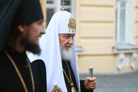 Рабочая поездка президента Владимира Путина в Санкт-Петербург