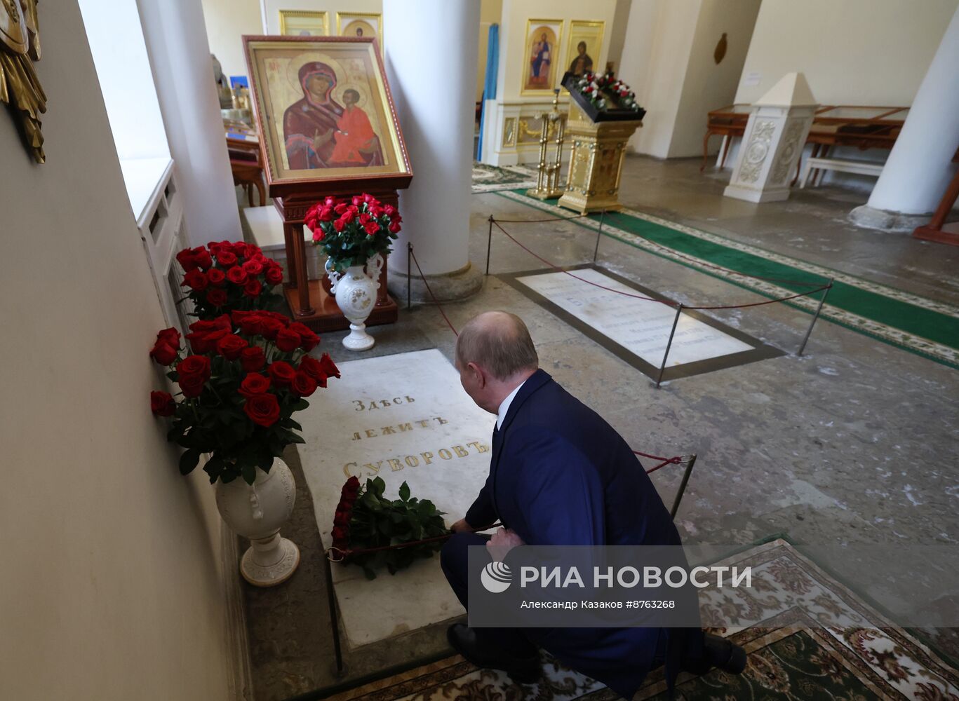 Рабочая поездка президента Владимира Путина в Санкт-Петербург