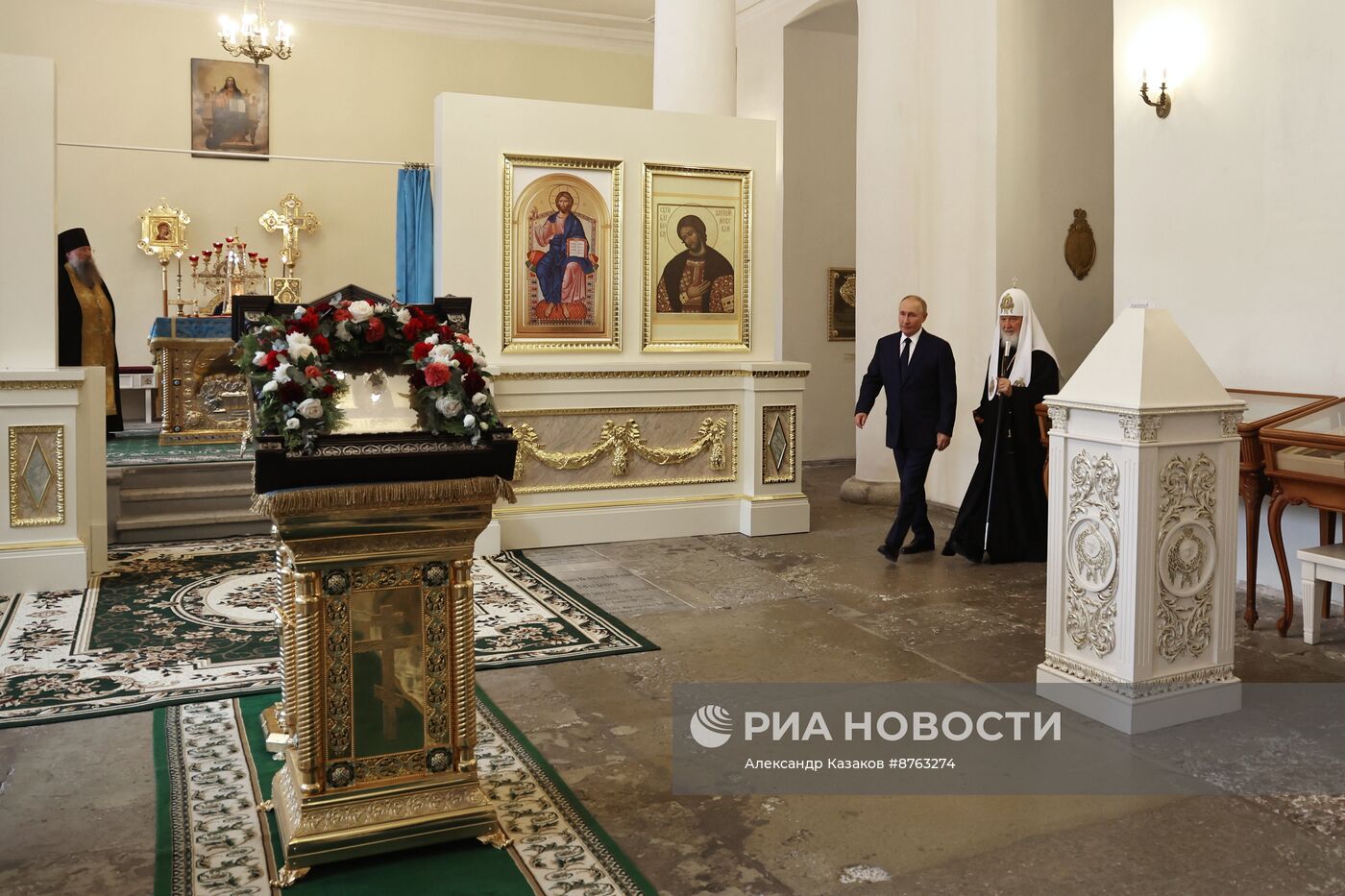 Рабочая поездка президента Владимира Путина в Санкт-Петербург