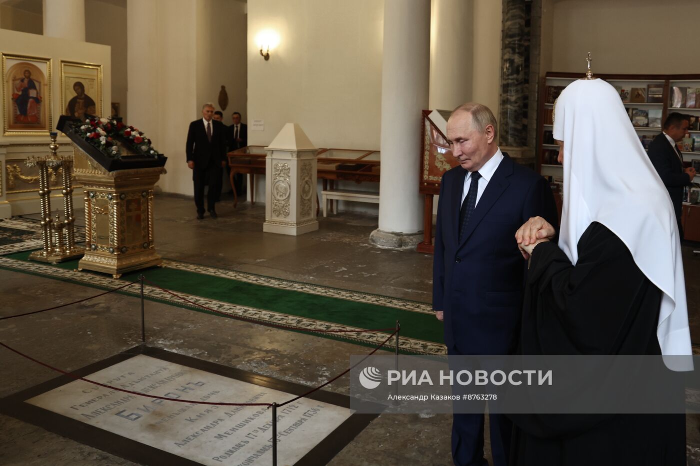 Рабочая поездка президента Владимира Путина в Санкт-Петербург