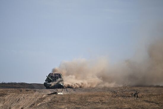 Боевая подготовка подразделений Южной группировки войск