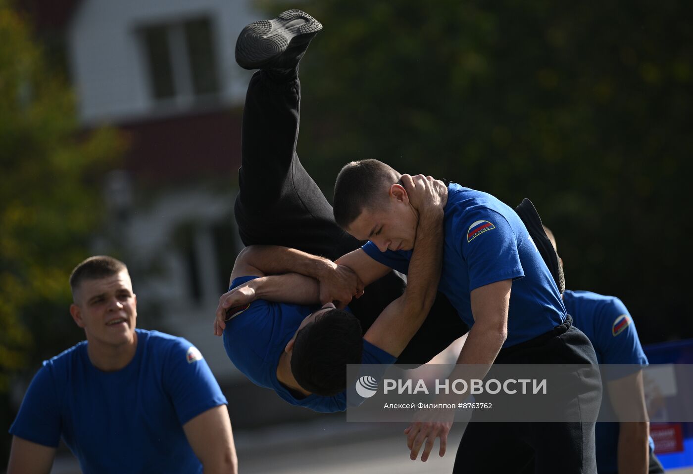 Принятие присяги курсантами и студентами Академии Государственной противопожарной службы МЧС России