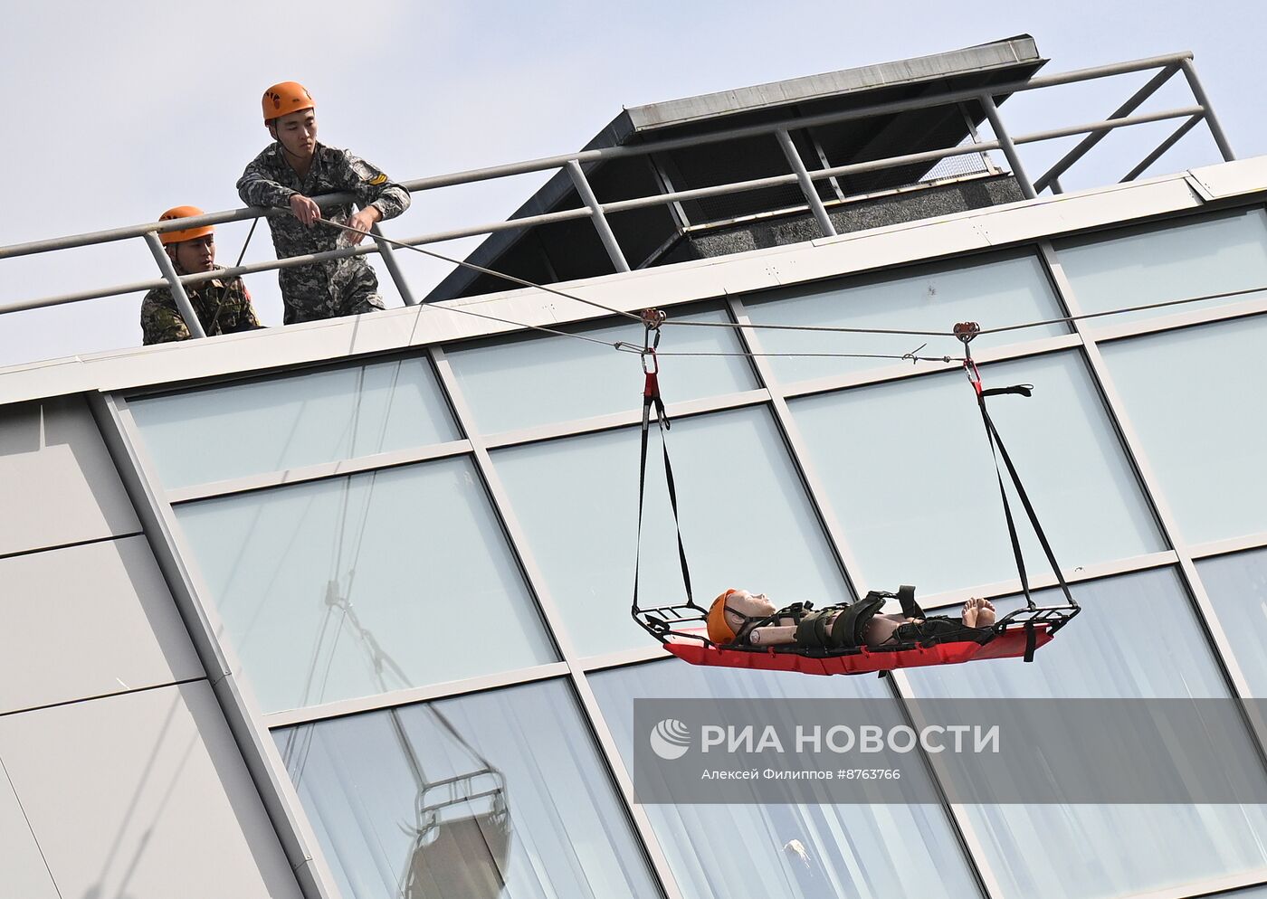 Принятие присяги курсантами и студентами Академии Государственной противопожарной службы МЧС России