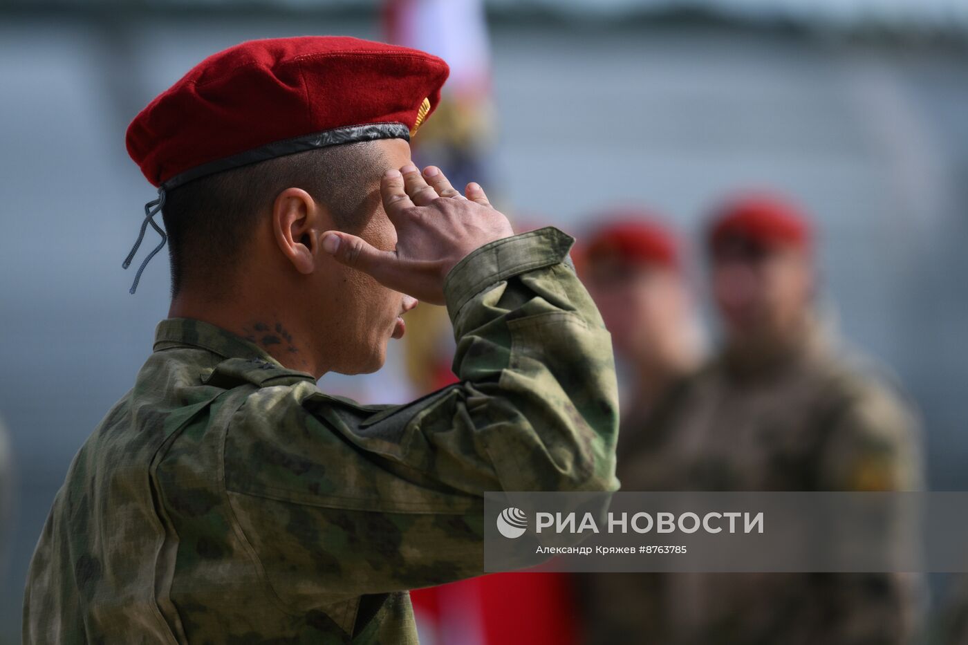 Испытания на право ношения крапового берета в Новосибирске