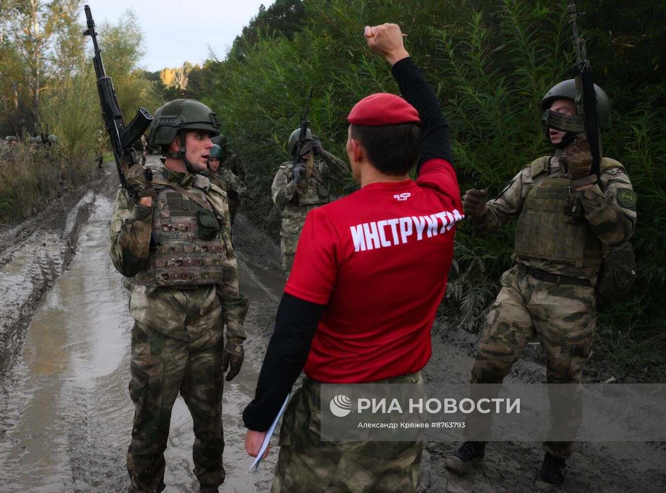 Испытания на право ношения крапового берета в Новосибирске