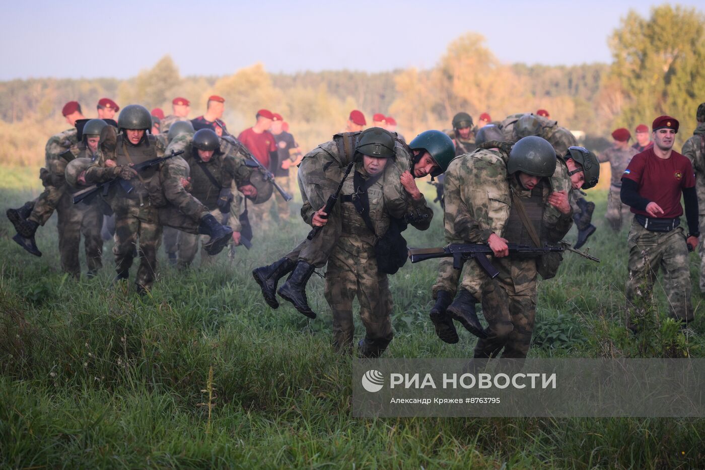 Испытания на право ношения крапового берета в Новосибирске