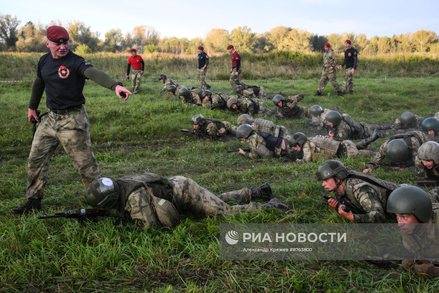 Испытания на право ношения крапового берета в Новосибирске