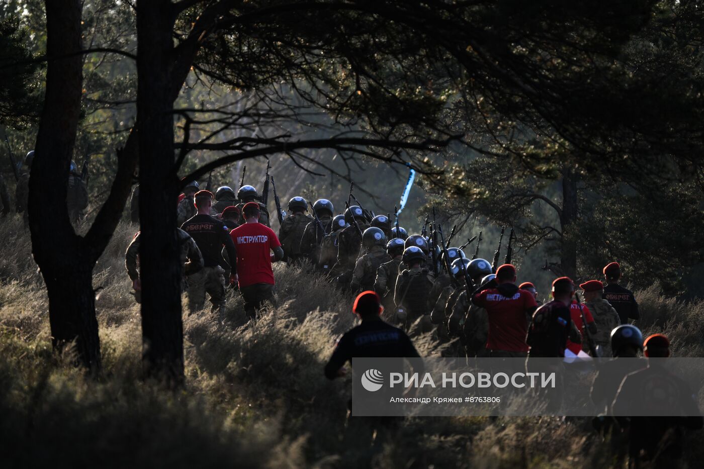 Испытания на право ношения крапового берета в Новосибирске