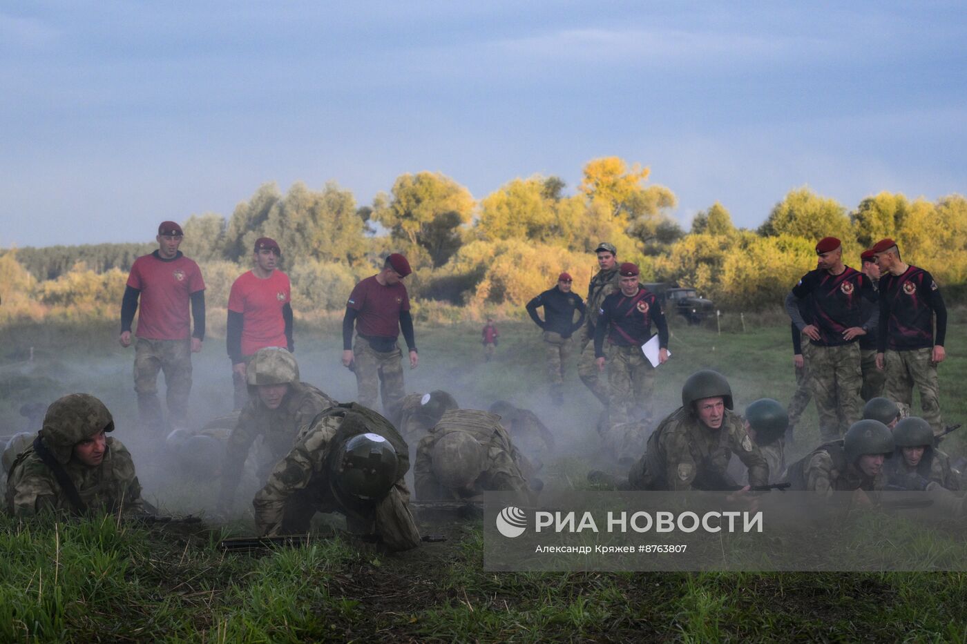 Испытания на право ношения крапового берета в Новосибирске