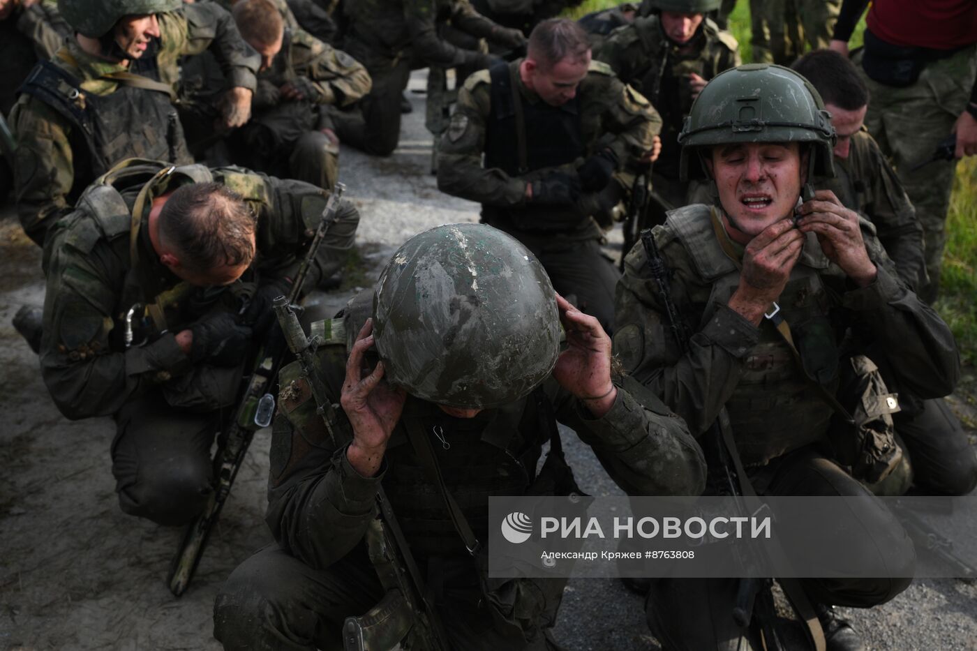 Испытания на право ношения крапового берета в Новосибирске