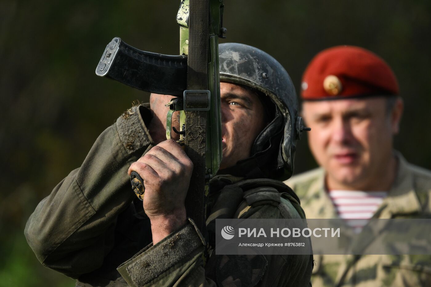 Испытания на право ношения крапового берета в Новосибирске