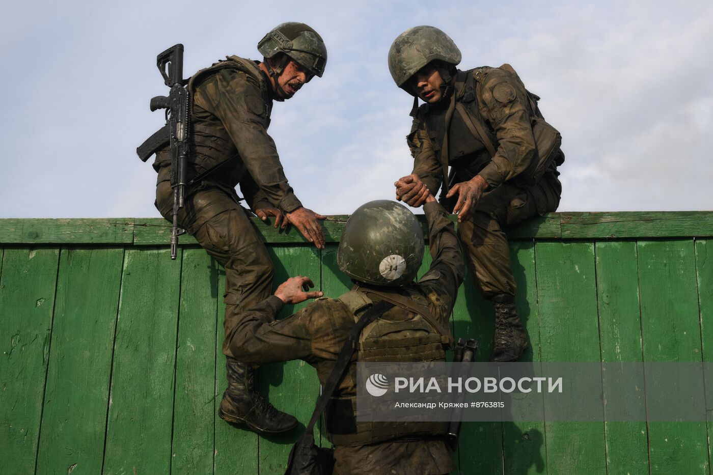 Испытания на право ношения крапового берета в Новосибирске