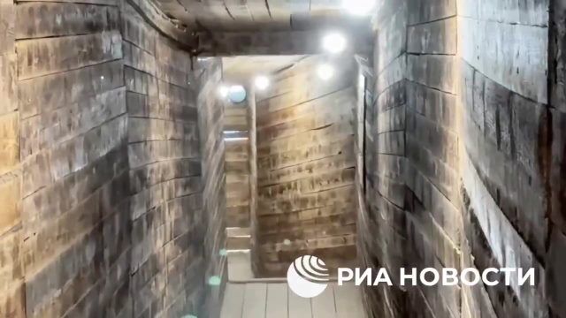 Подземная база ВС РФ в Херсонской области