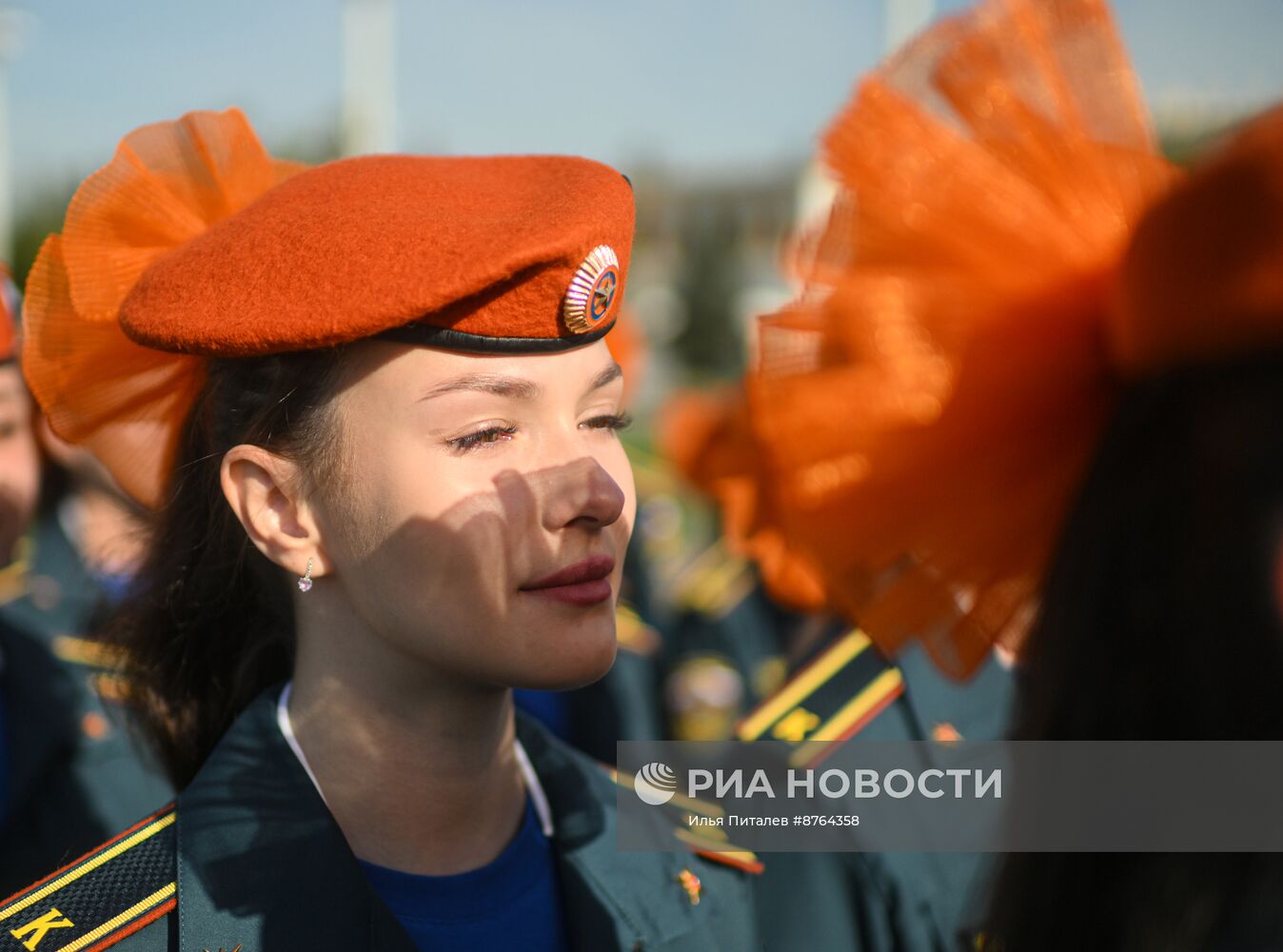 Принятие присяги курсантами и студентами Академии Государственной противопожарной службы МЧС России