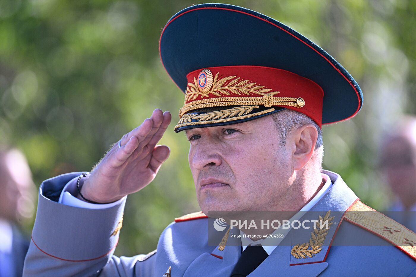 Принятие присяги курсантами и студентами Академии Государственной противопожарной службы МЧС России