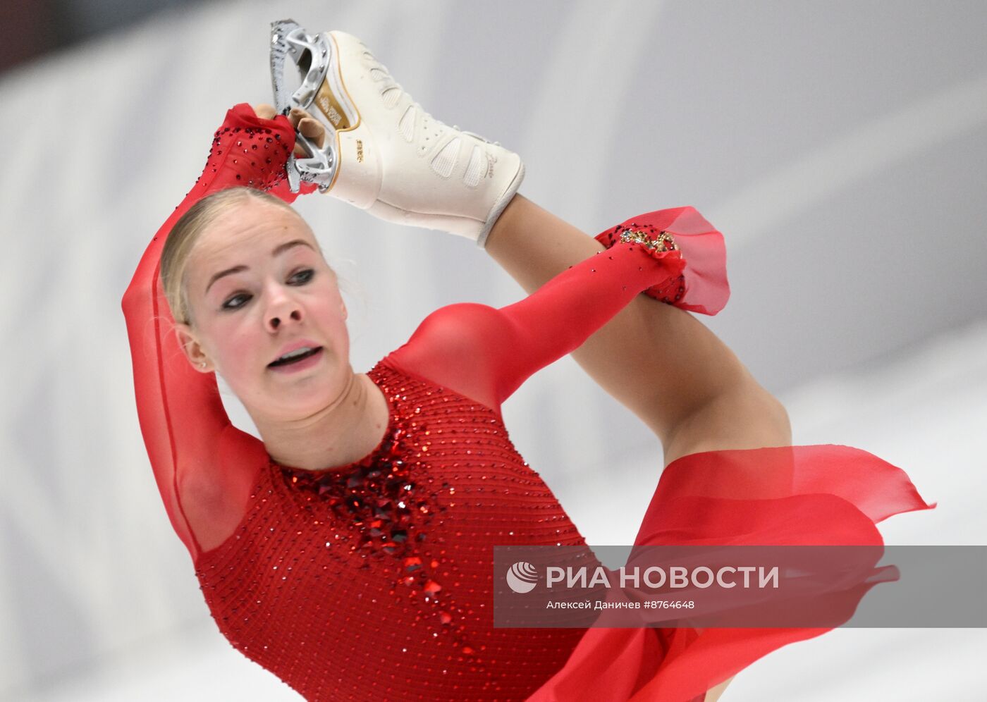 Контрольные прокаты фигуристов сборной России. Короткая программа. Женщины