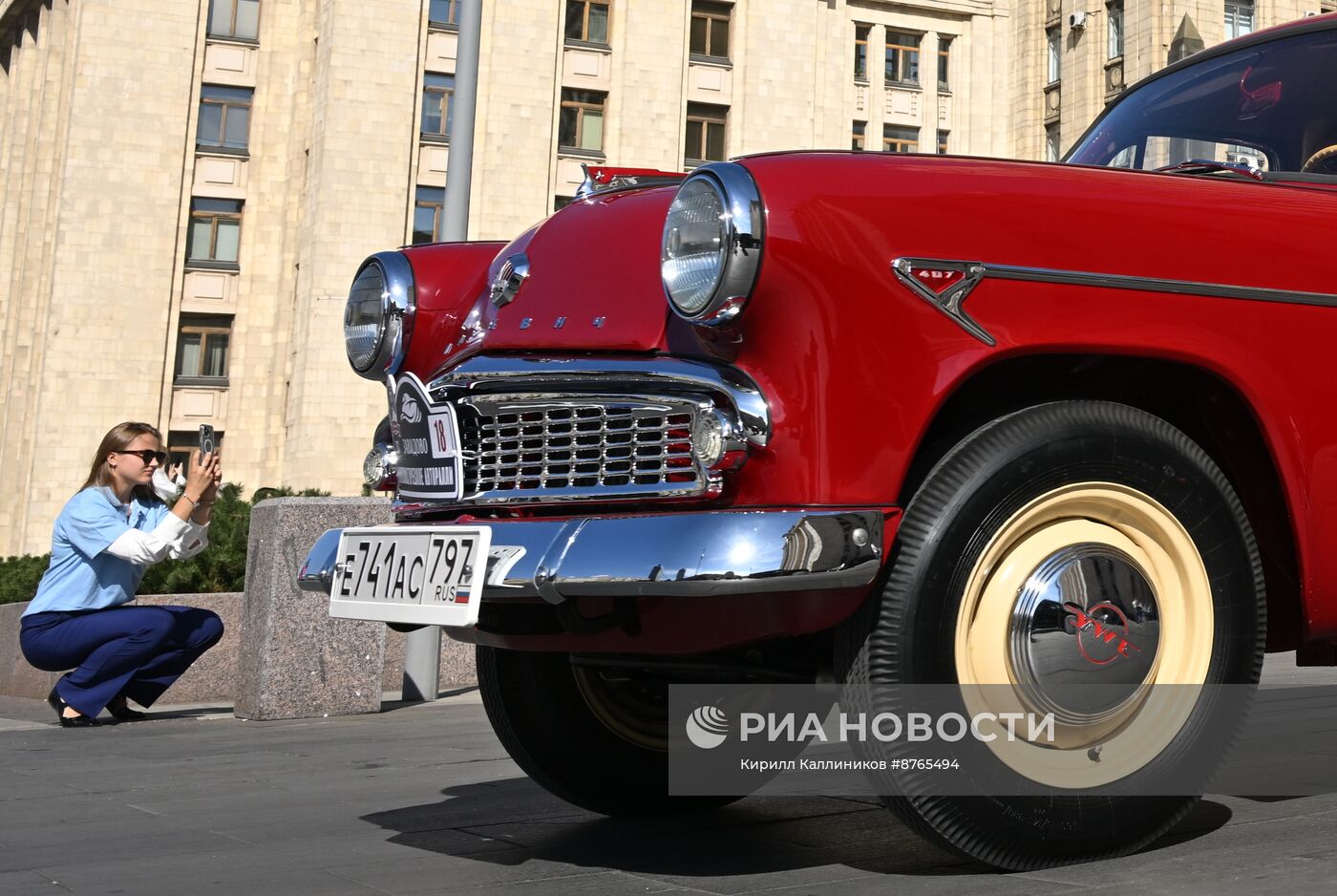 Дипломатическое авторалли в Москве