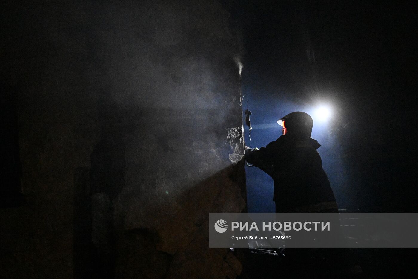 Масштабный пожар охватил несколько сел в ЛНР