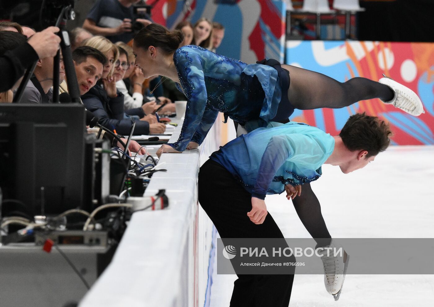 Контрольные прокаты фигуристов сборной России. Танцы на льду. Произвольный танец