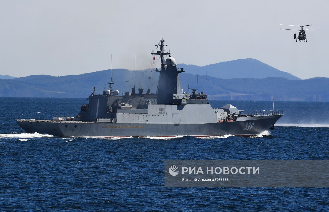 Показное учение в заливе Петра Великого в рамках СКШУ "Океан-2024"