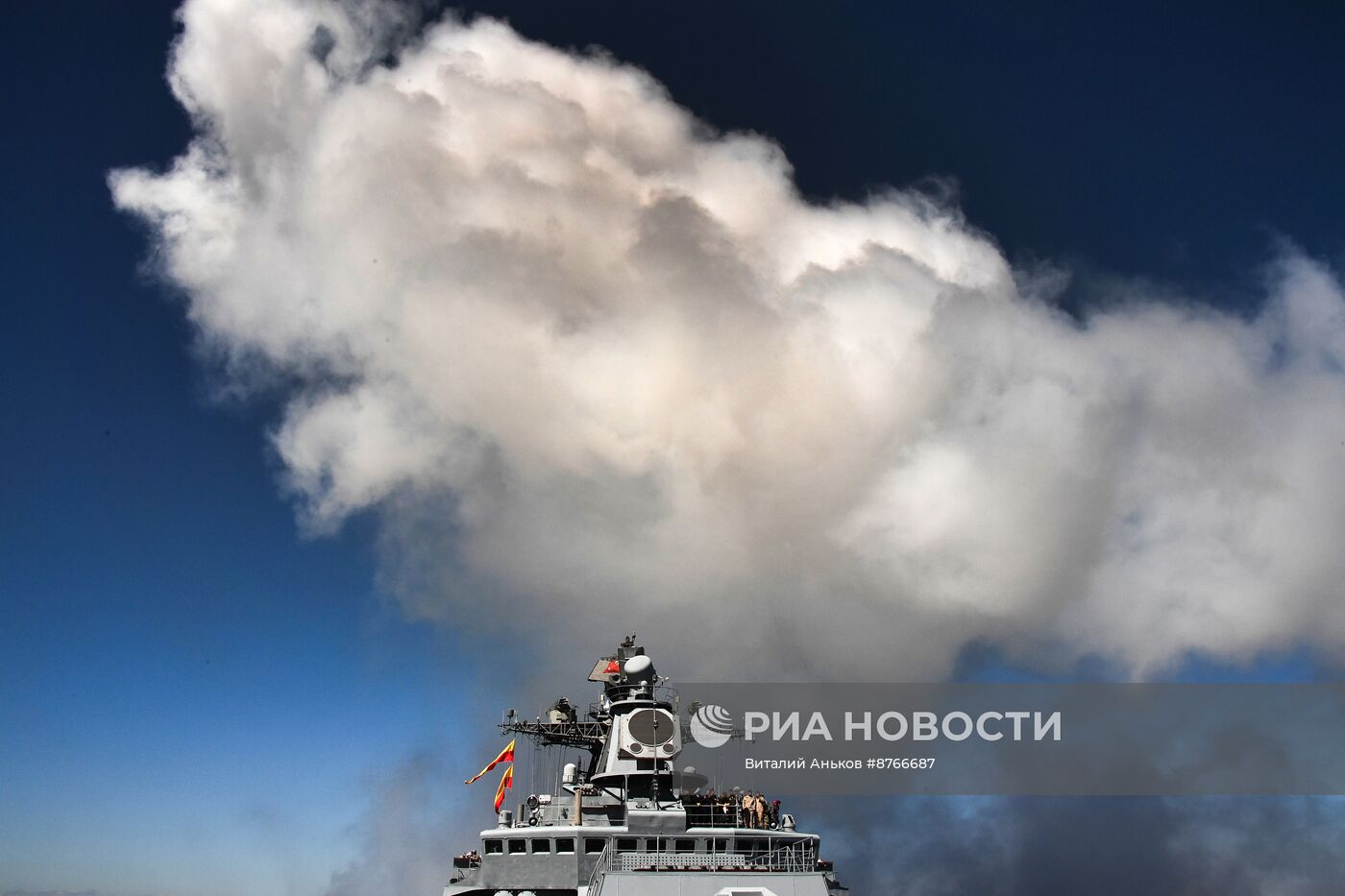 Показное учение в заливе Петра Великого в рамках СКШУ "Океан-2024"